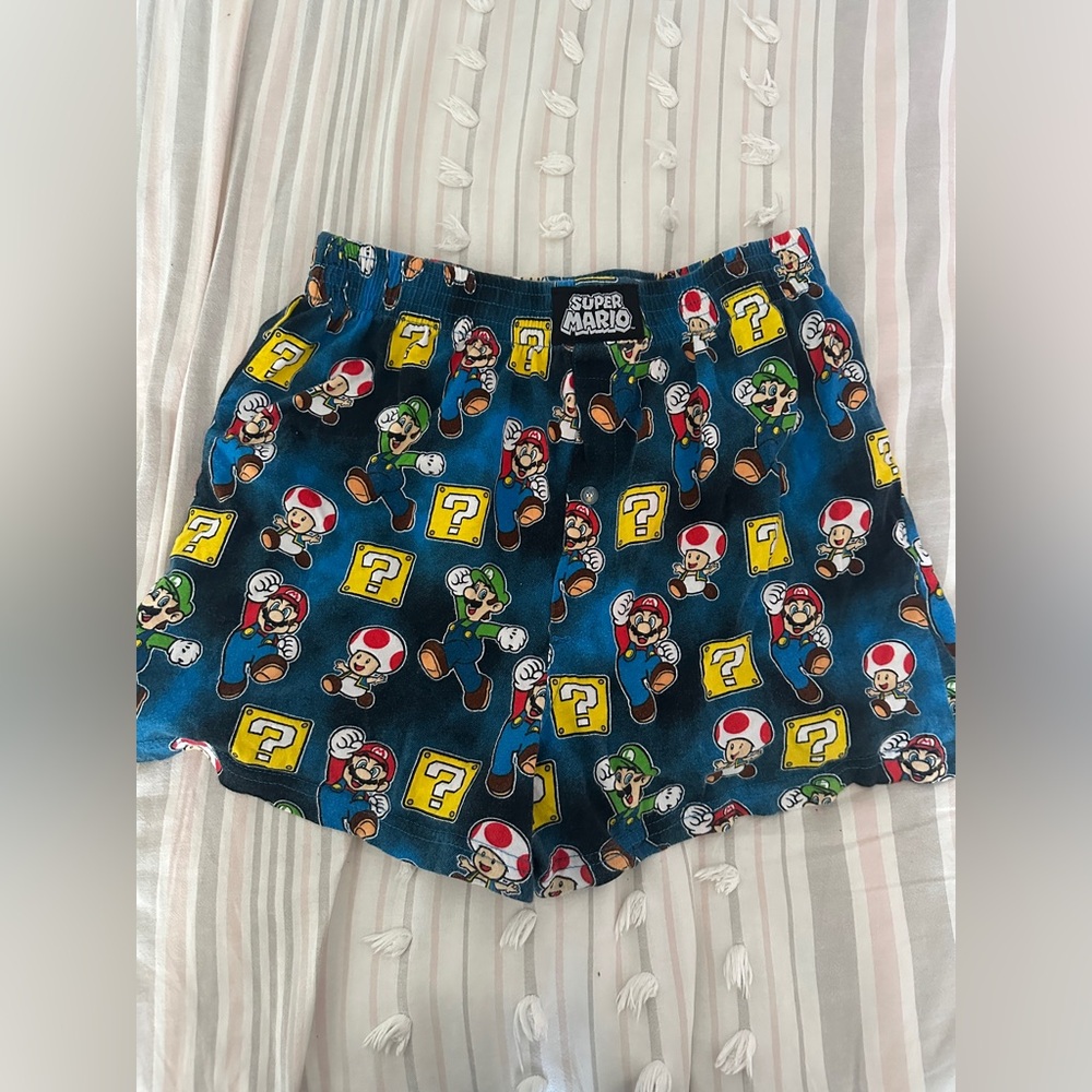Super Mario Pajama Shorts